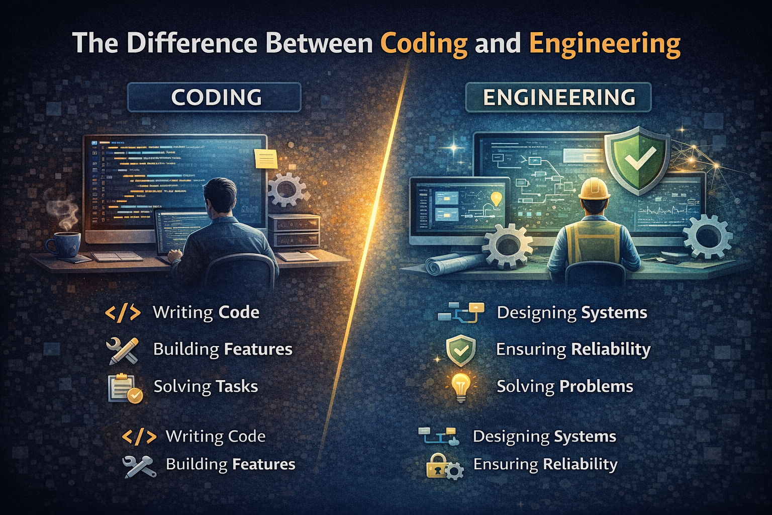 The Difference Between Coding and Engineering