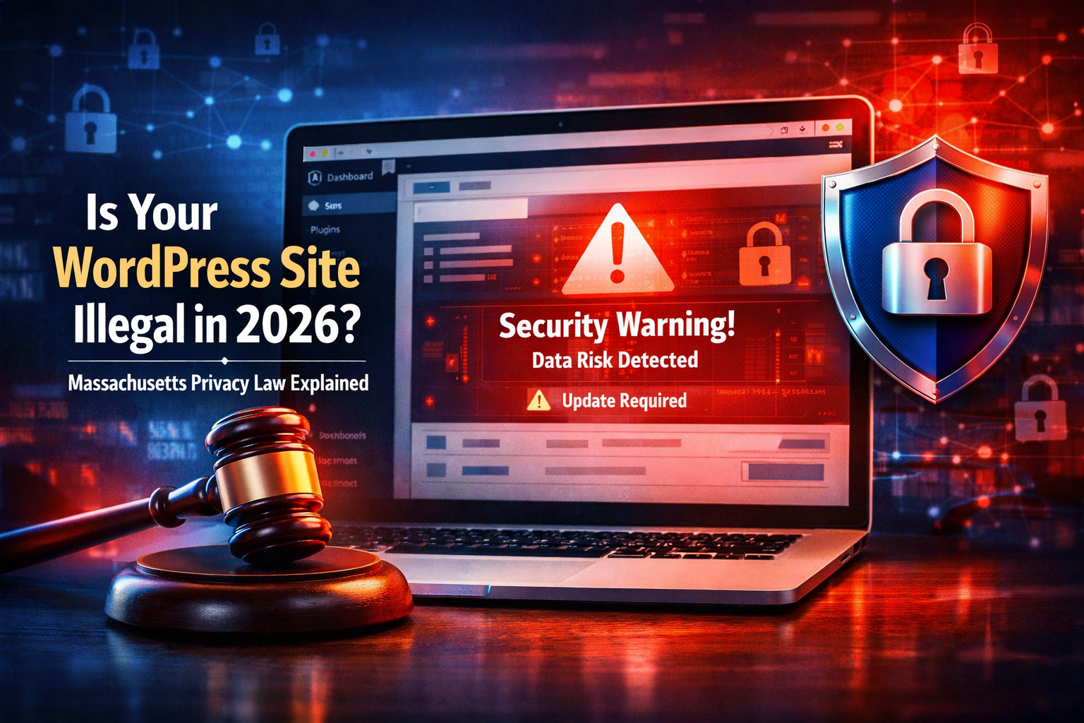 Is Your WordPress Site Violating the 2026 Massachusetts Data Privacy Act?